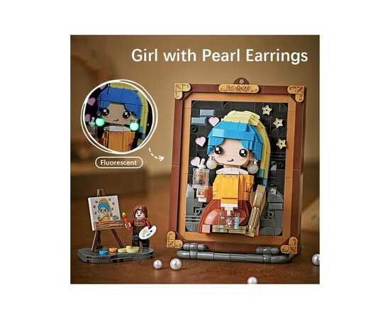 Конструктор LOZ mini Объемная картина Мона Лиза (1286), изображение 3 Конструктор LOZ mini Объемная картина Мона Лиза (1286), изображение 3