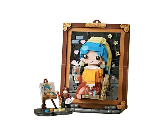 Конструктор LOZ mini Дівчина з перловою сережкою (1287)