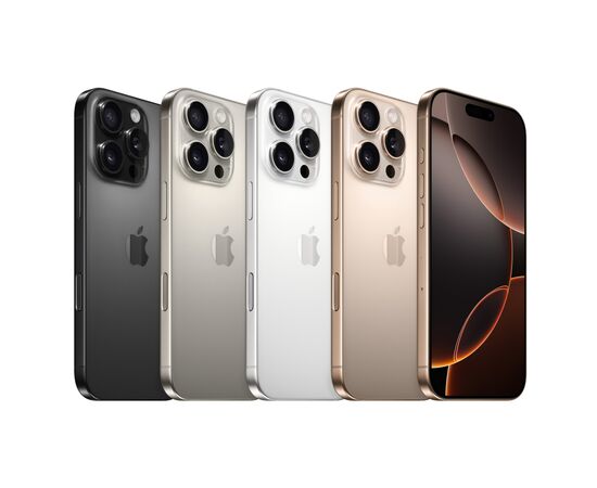 Мобильный телефон Apple iPhone 16 Pro Max 1TB Natural Titanium (MYX73), изображение 6 Мобильный телефон Apple iPhone 16 Pro Max 1TB Natural Titanium (MYX73), изображение 6