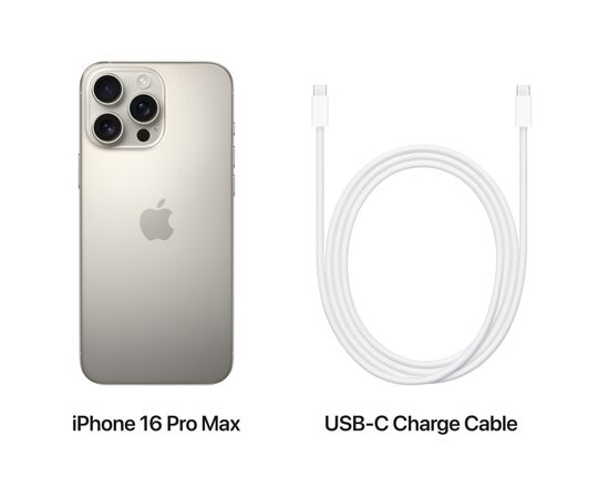 Мобильный телефон Apple iPhone 16 Pro Max 1TB Natural Titanium (MYX73), изображение 8 Мобильный телефон Apple iPhone 16 Pro Max 1TB Natural Titanium (MYX73), изображение 8