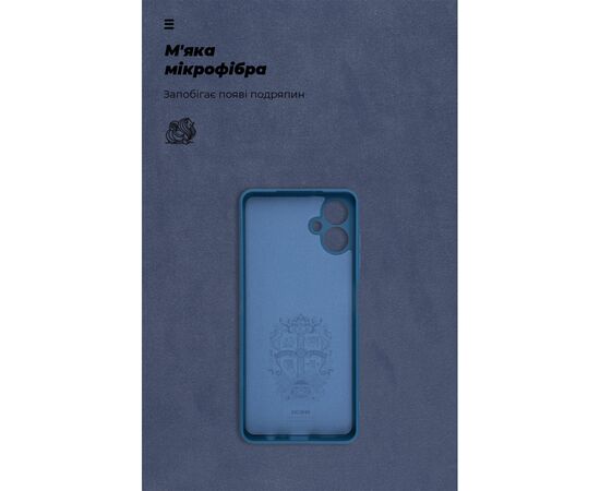 Чохол до мобільного телефона Armorstandart ICON Samsung A06 (A065) Camera cover Blue (ARM80135), зображення 4