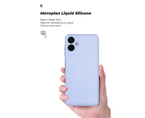 Чохол до мобільного телефона Armorstandart ICON Samsung A06 (A065) Camera cover Lavender (ARM80137), зображення 7