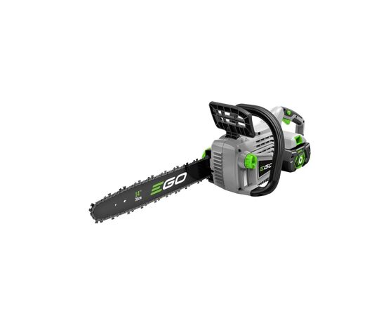 Ланцюгова пила EGO CS1401E KIT, 56В, шина 35см, 52лан, 3/8P, 1,1мм, акум. 2,5Ah + ЗП (0410003027), зображення 3 Ланцюгова пила EGO CS1401E KIT, 56В, шина 35см, 52лан, 3/8P, 1,1мм, акум. 2,5Ah + ЗП (0410003027), зображення 3