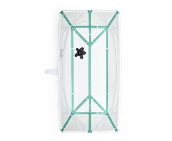 Ванночка Stokke Flexi Bath Складна Біло-бірюзова (531905), зображення 2 Ванночка Stokke Flexi Bath Складна Біло-бірюзова (531905), зображення 2