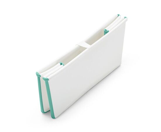 Ванночка Stokke Flexi Bath Складна Біло-бірюзова (531905), зображення 3 Ванночка Stokke Flexi Bath Складна Біло-бірюзова (531905), зображення 3
