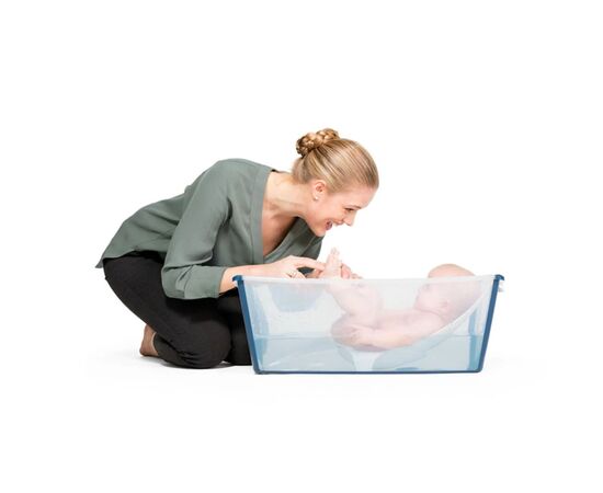 Ванночка Stokke Flexi Bath Складна Біло-бірюзова (531905), зображення 5 Ванночка Stokke Flexi Bath Складна Біло-бірюзова (531905), зображення 5