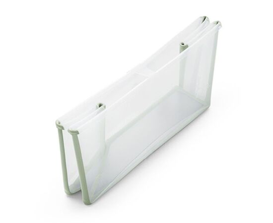 Ванночка Stokke Flexi Bath XL Складная Прозрачная Зеленая (535904), изображение 3 Ванночка Stokke Flexi Bath XL Складная Прозрачная Зеленая (535904), изображение 3