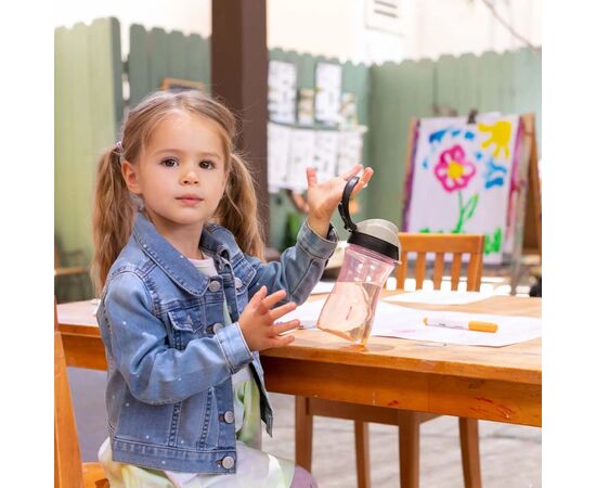 Поильник-непроливайка Chicco Kids Cup Розовый 350 мл (06910.10), изображение 2