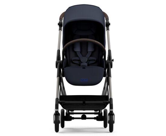 Коляска Cybex Melio Dark Blue С бампером (524000027), изображение 2 Коляска Cybex Melio Dark Blue С бампером (524000027), изображение 2