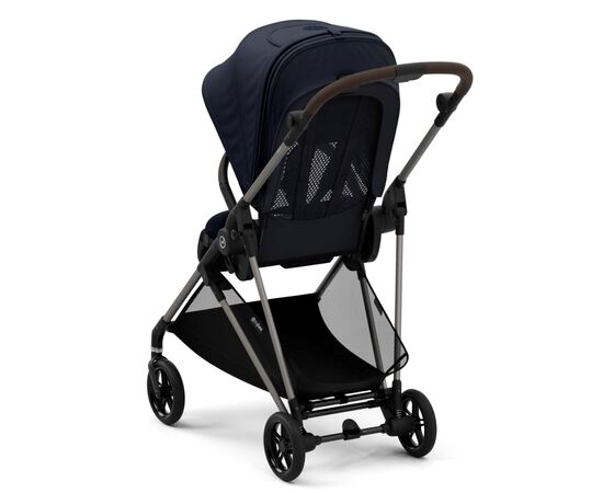 Коляска Cybex Melio Dark Blue С бампером (524000027), изображение 3 Коляска Cybex Melio Dark Blue С бампером (524000027), изображение 3