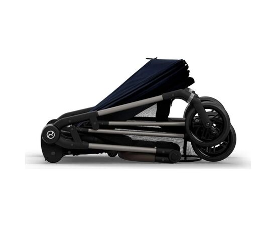 Коляска Cybex Melio Dark Blue С бампером (524000027), изображение 7 Коляска Cybex Melio Dark Blue С бампером (524000027), изображение 7