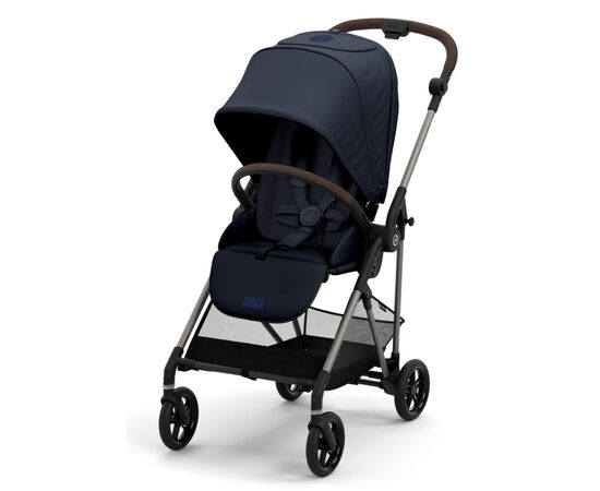 Коляска Cybex Melio Dark Blue З бампером (524000027)