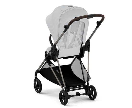 Коляска Cybex Melio Fog Grey С бампером (524000043), изображение 3 Коляска Cybex Melio Fog Grey С бампером (524000043), изображение 3