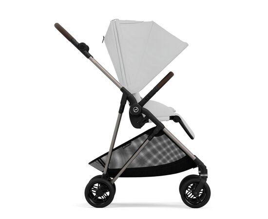 Коляска Cybex Melio Fog Grey С бампером (524000043), изображение 4 Коляска Cybex Melio Fog Grey С бампером (524000043), изображение 4