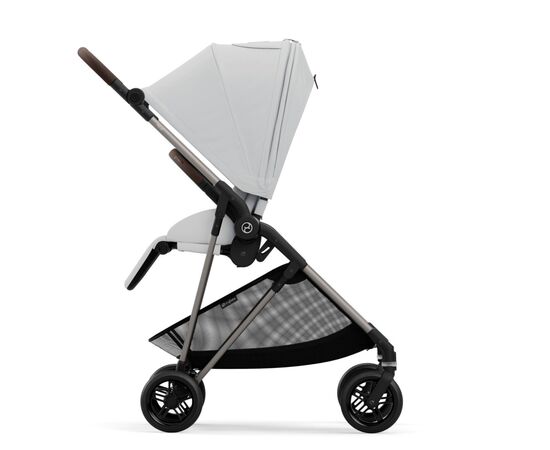 Коляска Cybex Melio Fog Grey С бампером (524000043), изображение 5 Коляска Cybex Melio Fog Grey С бампером (524000043), изображение 5