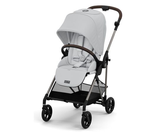 Коляска Cybex Melio Fog Grey З бампером (524000043)
