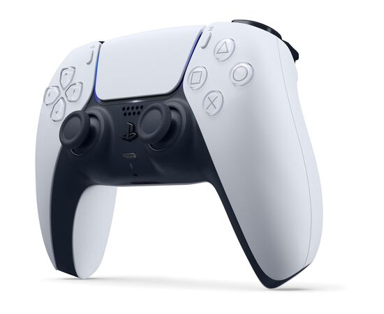 Геймпад Sony Playstation DualSense Bluetooth PS5 White (1000040185), изображение 2 Геймпад Sony Playstation DualSense Bluetooth PS5 White (1000040185), изображение 2