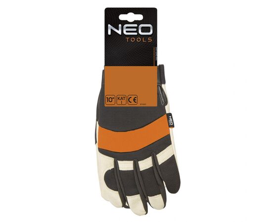 Защитные перчатки Neo Tools шкіра р. 10.5 (97-606), изображение 2 Защитные перчатки Neo Tools шкіра р. 10.5 (97-606), изображение 2