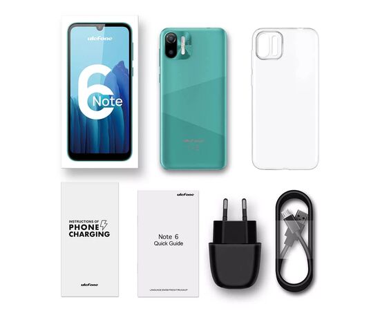 Мобильный телефон Ulefone Note 6 1/32Gb Green (6937748734277), изображение 9 Мобильный телефон Ulefone Note 6 1/32Gb Green (6937748734277), изображение 9