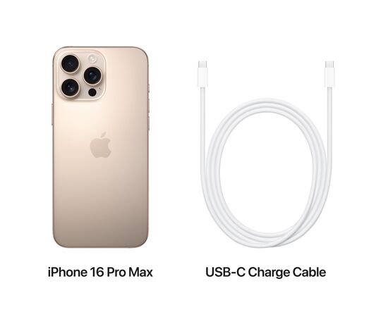Мобильный телефон Apple iPhone 16 Pro Max 1TB Desert Titanium (MYX63), изображение 8 Мобильный телефон Apple iPhone 16 Pro Max 1TB Desert Titanium (MYX63), изображение 8