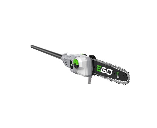 Цепная пила EGO высоторез PS1003E KIT, 56В, шина-25см, карбон, 4Ah (F840033003), изображение 5 Цепная пила EGO высоторез PS1003E KIT, 56В, шина-25см, карбон, 4Ah (F840033003), изображение 5