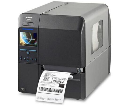 Принтер этикеток Sato CL4NX Plus, 203 dpi, USB, Serial, Ethernet, Bluetooth, NFC (WWCLP102NEU), изображение 6 Принтер этикеток Sato CL4NX Plus, 203 dpi, USB, Serial, Ethernet, Bluetooth, NFC (WWCLP102NEU), изображение 6