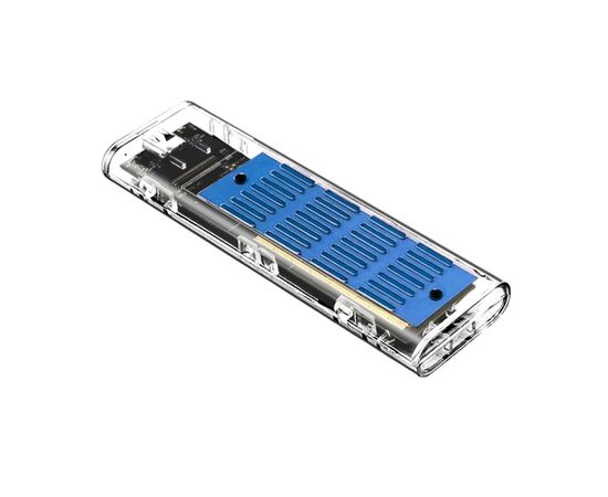 Карман внешний Dynamode M.2 SSD NVMe/SATA combo ч-з USB3.2 GEN2 Type-C (DM-CAD-SSD09), изображение 2 Карман внешний Dynamode M.2 SSD NVMe/SATA combo ч-з USB3.2 GEN2 Type-C (DM-CAD-SSD09), изображение 2