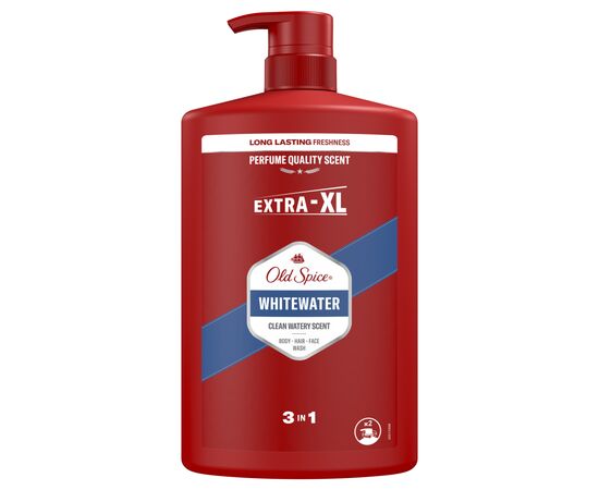 Гель для душа Old Spice Whitewater 1000 мл (8006540818862), изображение 2 Гель для душа Old Spice Whitewater 1000 мл (8006540818862), изображение 2
