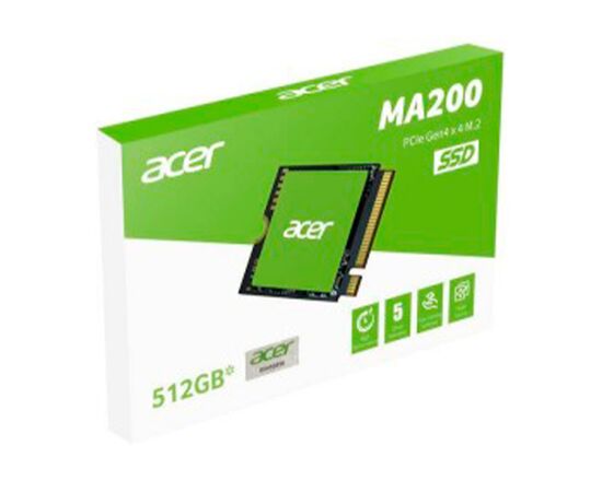 Накопитель SSD M.2 2280 512GB MA200 Acer (BL.9BWWA.153), изображение 6 Накопитель SSD M.2 2280 512GB MA200 Acer (BL.9BWWA.153), изображение 6