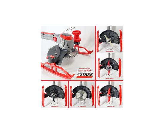 Тример садовий Stark GT-21 SET , 21V, 4Ah (310900003), зображення 8 Тример садовий Stark GT-21 SET , 21V, 4Ah (310900003), зображення 8