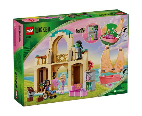 Конструктор LEGO Wicked Глинда, Эльфаба и Несароза в Университете Шиз 304 детали (75681), изображение 7 Конструктор LEGO Wicked Глинда, Эльфаба и Несароза в Университете Шиз 304 детали (75681), изображение 7