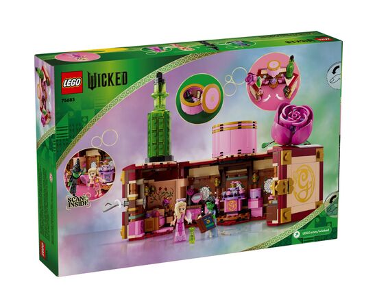 Конструктор LEGO Wicked Кімната Ґлінди й Ельфаби 740 деталей (75683), зображення 8 Конструктор LEGO Wicked Кімната Ґлінди й Ельфаби 740 деталей (75683), зображення 8