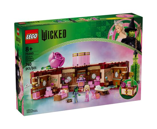 Конструктор LEGO Wicked Комната Глинды и Эльфабы 740 деталей (75683)