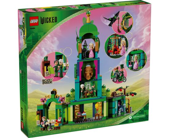 Конструктор LEGO Wicked Добро пожаловать в Изумрудный город 945 деталей (75684), изображение 8 Конструктор LEGO Wicked Добро пожаловать в Изумрудный город 945 деталей (75684), изображение 8