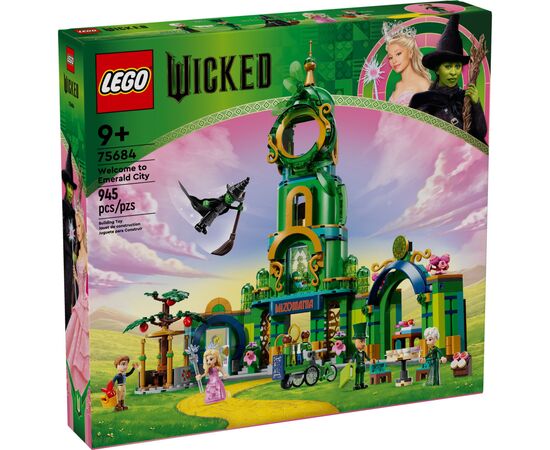 Конструктор LEGO Wicked Добро пожаловать в Изумрудный город 945 деталей (75684)