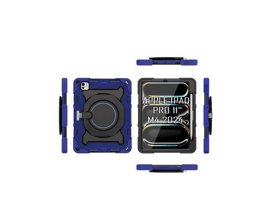 Чехол для планшета BeCover Apple iPad Pro 11" M4 2024 Blue (711928), изображение 6 Чехол для планшета BeCover Apple iPad Pro 11" M4 2024 Blue (711928), изображение 6