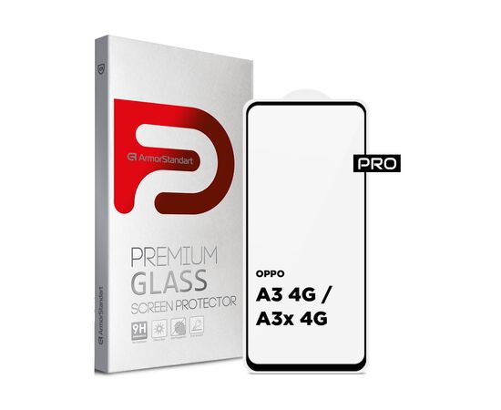 Стекло защитное Armorstandart Pro OPPO A3 4G / A3x 4G Black (ARM80892)