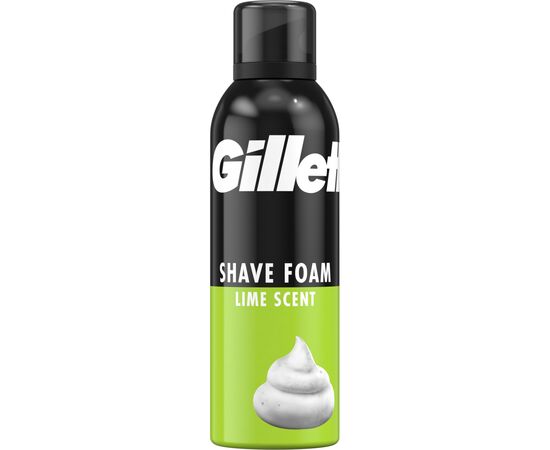 Пена для бритья Gillette Classic Лайм 200 мл (3014260228675)