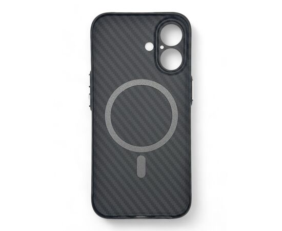 Чехол для мобильного телефона BeCover Carbonite Case (MagSafe) для Apple iPhone 16 Black (712067), изображение 2