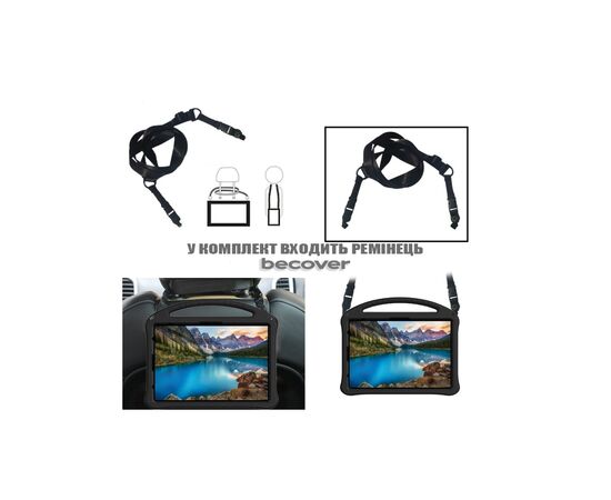 Чехол для планшета BeCover Protected Cover Samsung Galaxy Tab A9 Plus SM-X210/SM-X215/SM-X216 11.0" Black (711875), изображение 6 Чехол для планшета BeCover Protected Cover Samsung Galaxy Tab A9 Plus SM-X210/SM-X215/SM-X216 11.0" Black (711875), изображение 6