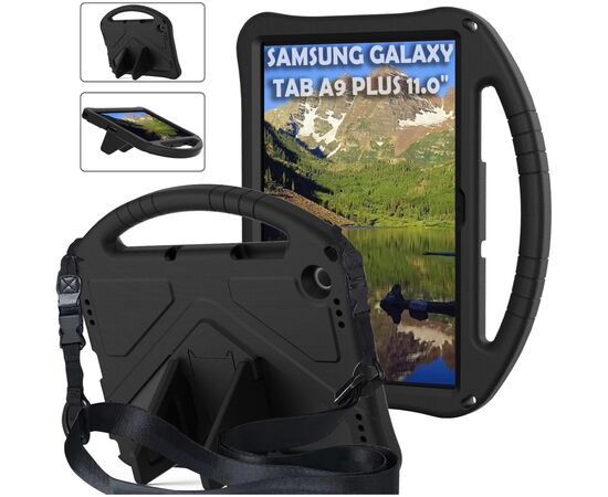 Чехол для планшета BeCover Protected Cover Samsung Galaxy Tab A9 Plus SM-X210/SM-X215/SM-X216 11.0" Black (711875), изображение 7 Чехол для планшета BeCover Protected Cover Samsung Galaxy Tab A9 Plus SM-X210/SM-X215/SM-X216 11.0" Black (711875), изображение 7