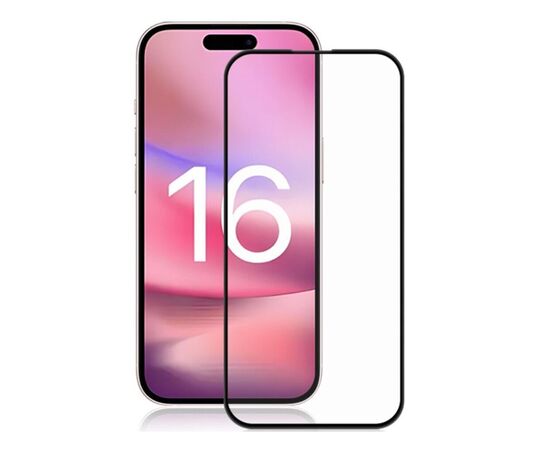 Стекло защитное BeCover Apple iPhone 16 Black (712122), изображение 2 Стекло защитное BeCover Apple iPhone 16 Black (712122), изображение 2