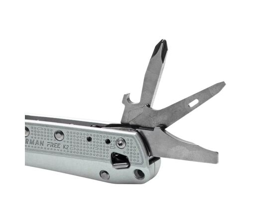Мультитул Leatherman Free K2x Silver (832654), изображение 5 Мультитул Leatherman Free K2x Silver (832654), изображение 5