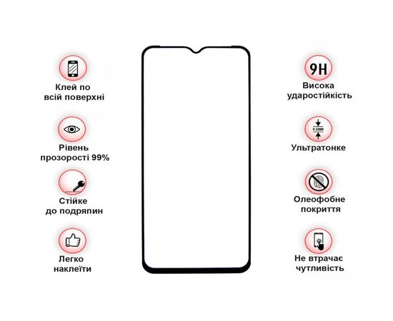 Стекло защитное BeCover Ulefone Armor 21 Black (712133), изображение 3 Стекло защитное BeCover Ulefone Armor 21 Black (712133), изображение 3