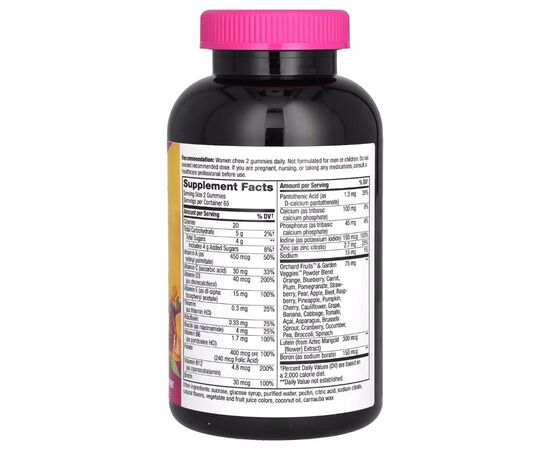 Мультивитамин Nature's Way Мультивитамины для женщин 50+, вкус ягод, Alive! Women''s 50+ Gummy Mu (NWY-11537), изображение 2