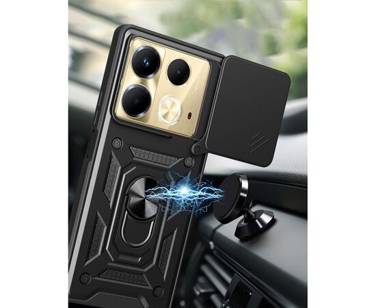 Чохол до мобільного телефона BeCover Military Infinix Note 40 (X6853) Black (712159), зображення 4