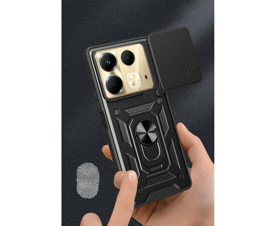 Чохол до мобільного телефона BeCover Military Infinix Note 40 (X6853) Black (712159), зображення 5