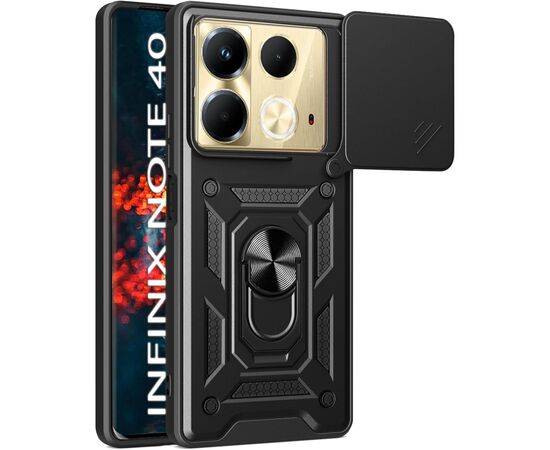 Чохол до мобільного телефона BeCover Military Infinix Note 40 (X6853) Black (712159)