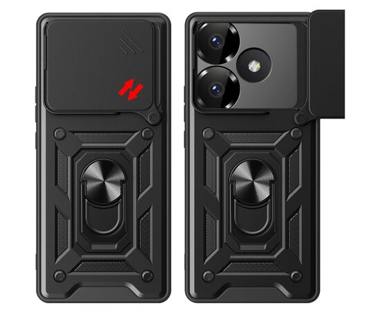 Чехол для мобильного телефона BeCover Military Poco F6 Black (712165), изображение 2