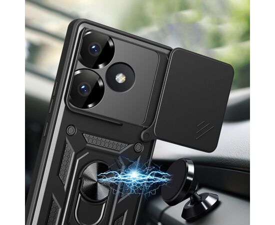 Чехол для мобильного телефона BeCover Military Poco F6 Black (712165), изображение 4